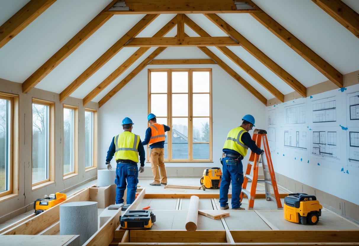 Lad et erfarent byggefirma stå for at gøre jeres tørreloft til lejligheder